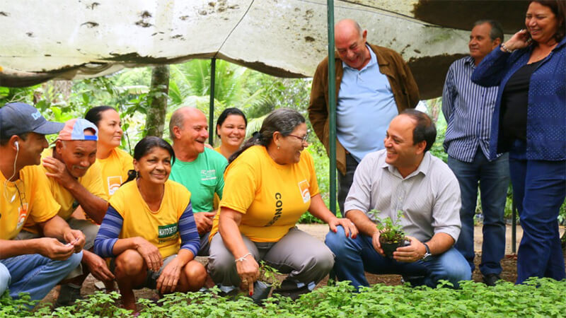 coleta de mudas prefeito niteroi