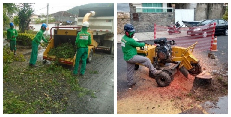 AÇÕES EQUIPES DE ARBORIZAÇÃO URBANA DIA 13/05/2021