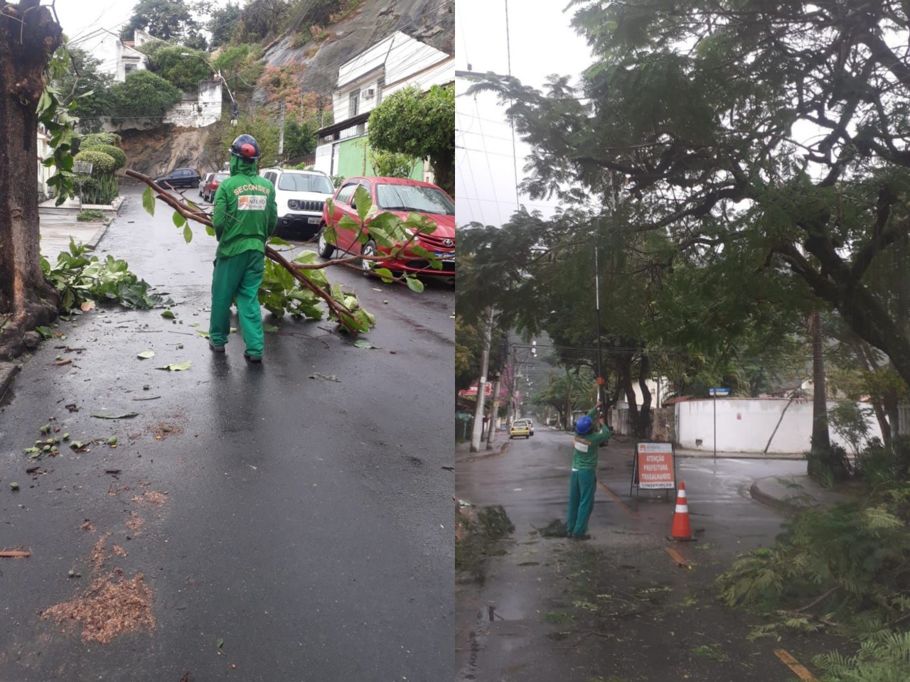 AÇÕES EQUIPES DE ARBORIZAÇÃO URBANA DIA 12/08/2021