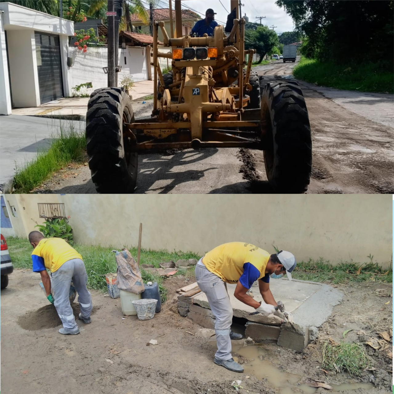 AÇÕES EQUIPES DE ARBORIZAÇÃO URBANA DIA 17/02/2022