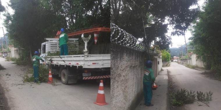 AÇÕES EQUIPES DE ARBORIZAÇÃO URBANA DIAS 11/02 E 13/02/2022