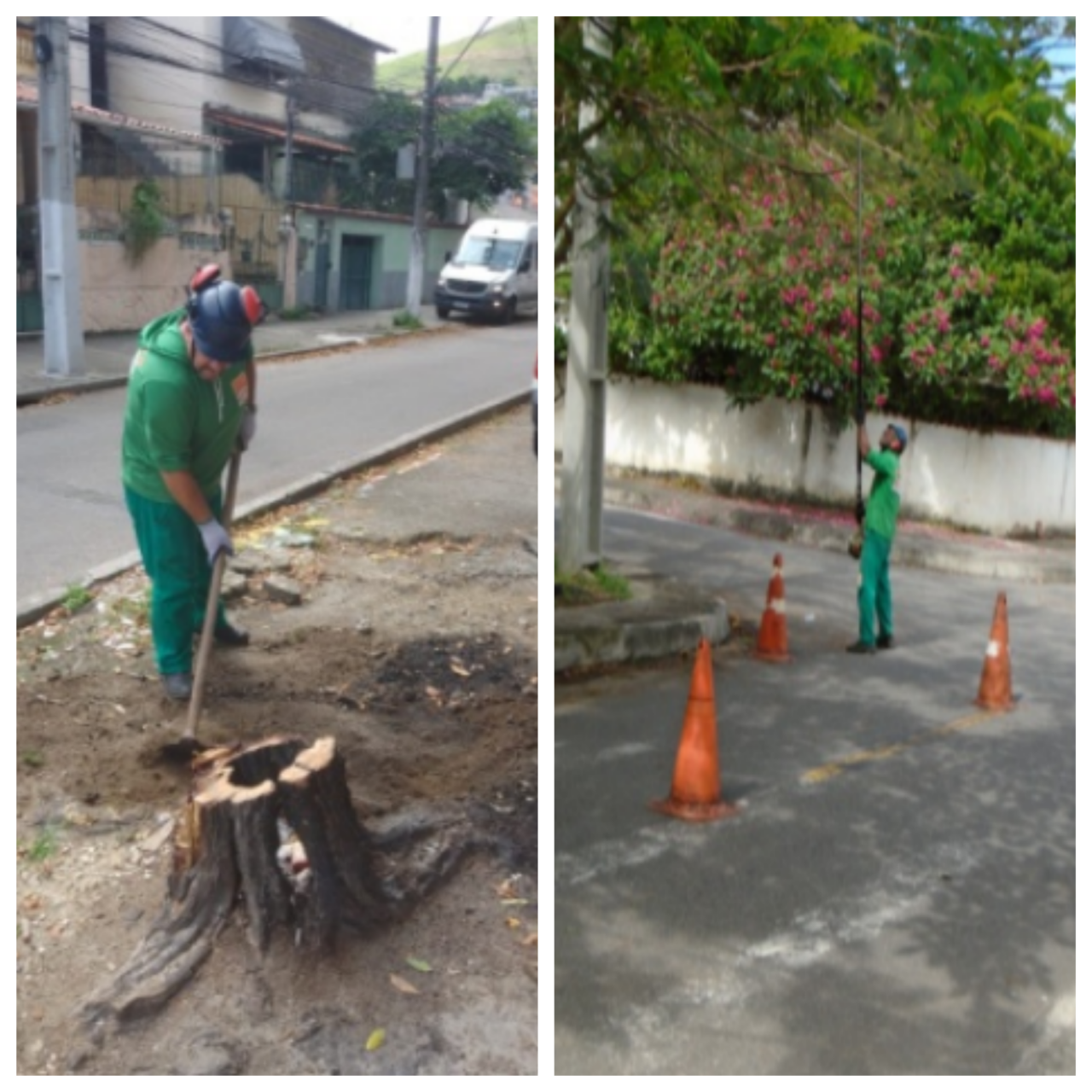 AÇÕES EQUIPE DE ARBORIZAÇÃO URBANA 28/11/2022