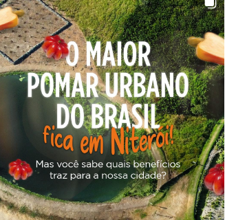 Projeto Fruta no Pé une saúde, meio-ambiente e qualidade de vida. Veja os benefícios que ele traz para a cidade