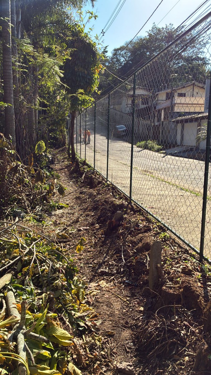 Horto de Itaipu está sendo totalmente cercado