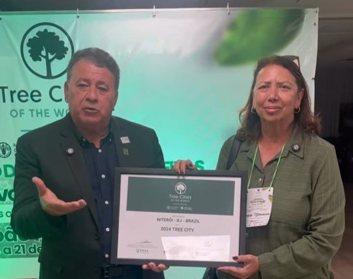 Os fatores que levaram Niterói a ganhar pela quarta vez selo internacional de arborização urbana. Certificado foi entregue essa semana