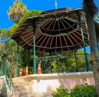 Coreto do Campo de São Bento passa por manutenção