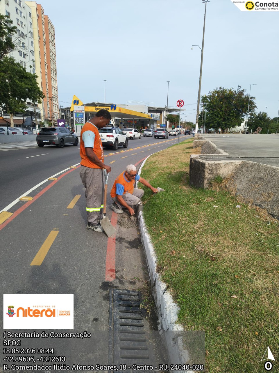 Seconser faz várias intervenções no Centro