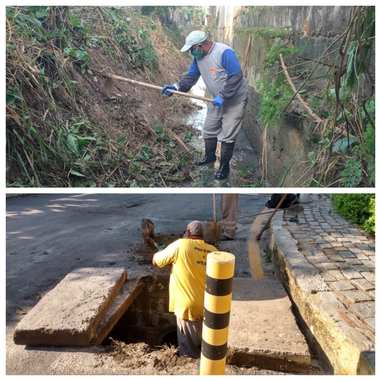 AÇÕES EQUIPES DE ARBORIZAÇÃO URBANA DIA 12/07/2021